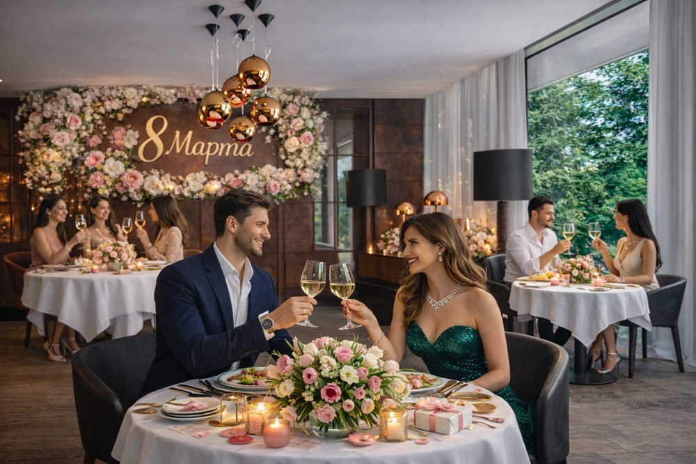 8 МАРТА В РЕСТОРАНЕ HOFFMANN: ВЕЧЕР, ПОДАРЕННЫЙ ВАМ